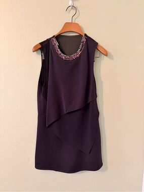 3.1 Phillip Lim Embellished Neckline Shift Dress - Navy